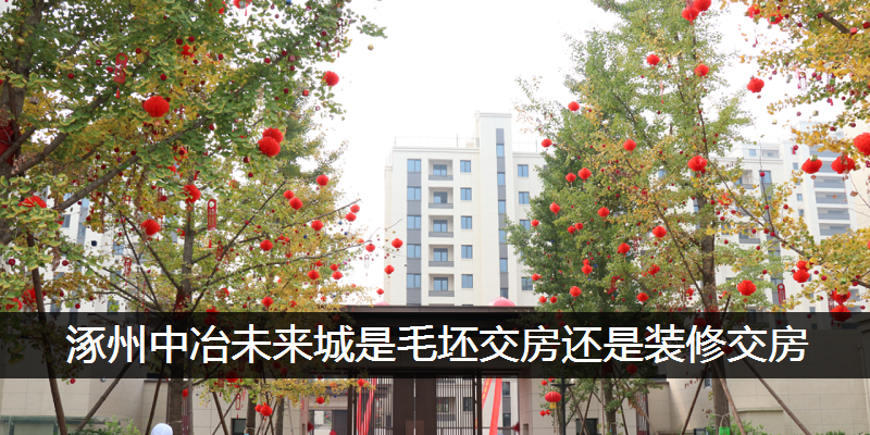涿州中冶未来城是毛坯交房还是装修交房
