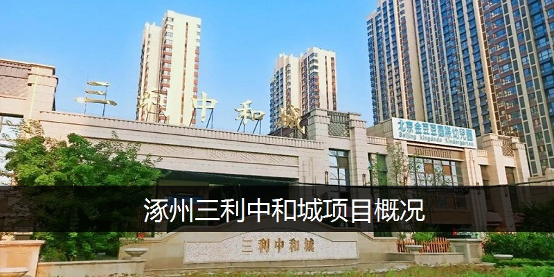涿州三利中和城项目概况