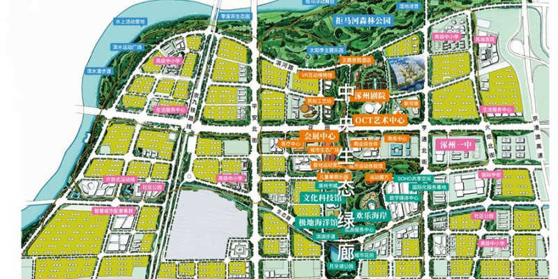 华侨城周边规划图