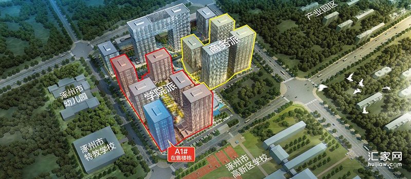 浪潮一览云山学院派&商务派分布示意图