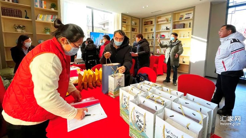上河天著交房现场领礼品(2021-12-28)