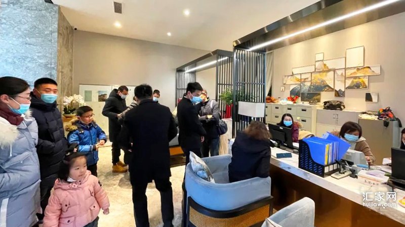 上河天著交房现场(2021-12-28)