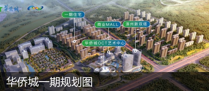 华侨城一期规划图