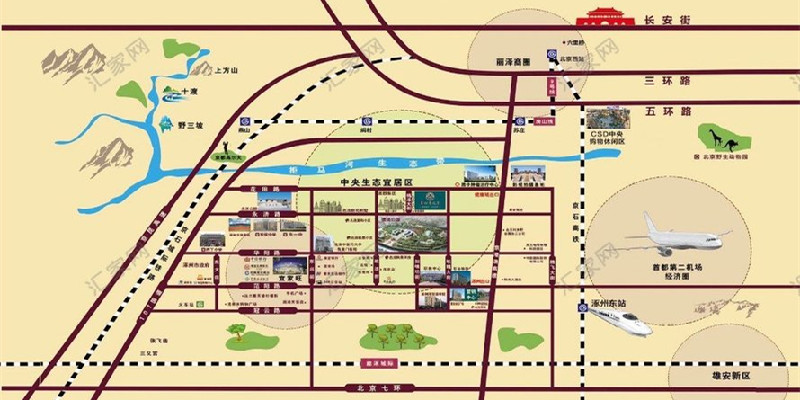 四季北岸位置图
