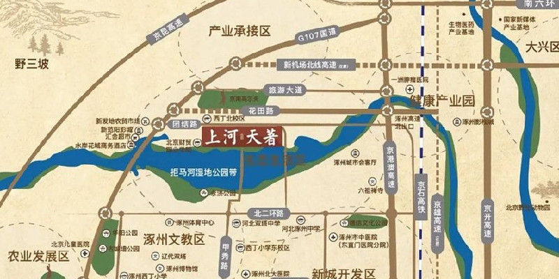 上河天著地理位置