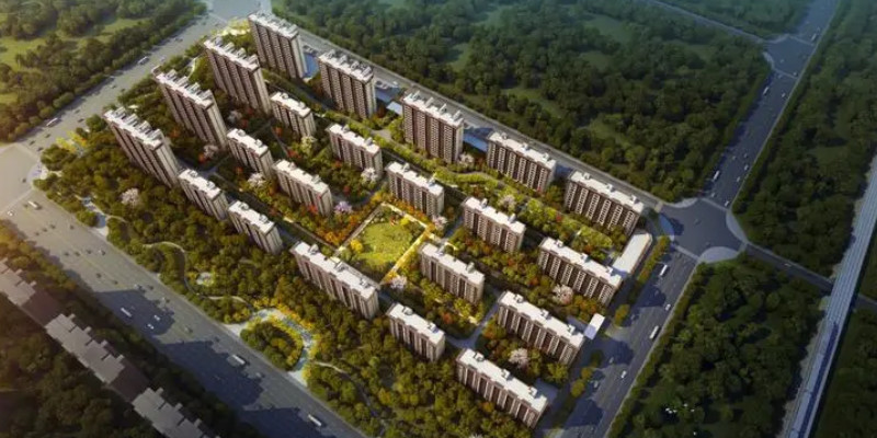 中国铁建樾府国际鸟瞰
