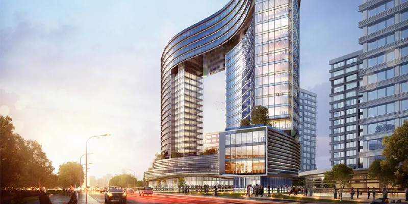 涿州千喜鹤建筑效果图