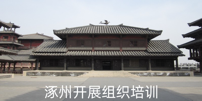 开展组织培训