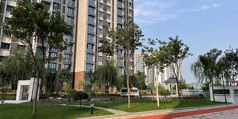 北京理想城二期小区实景