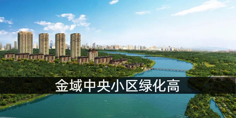 金域中央小区绿化高