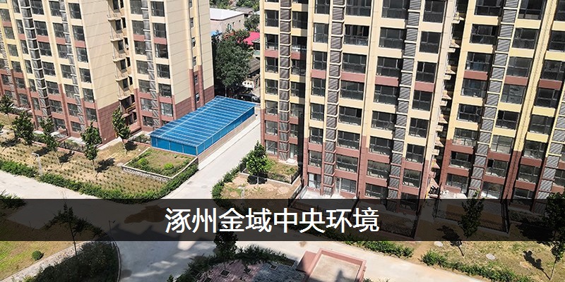 涿州金域中央环境