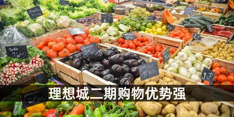 理想城二期购物优势强