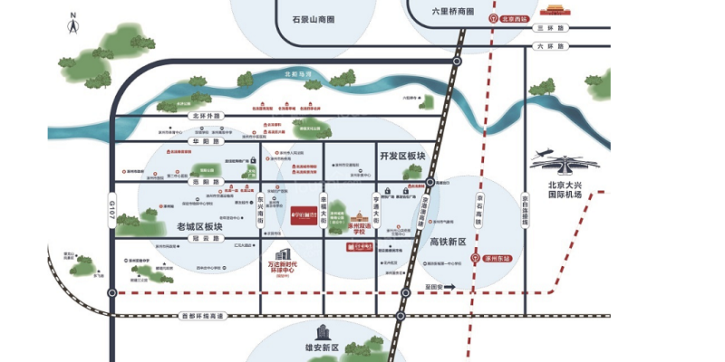 涿州学府澜湾三期位置