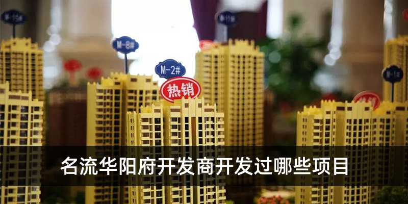 涿州名流华阳府开发商开发过哪些项目