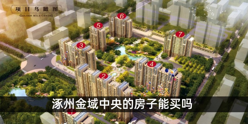 涿州金域中央的房子能买吗