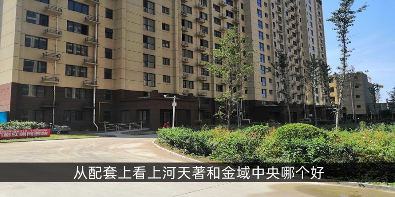 从配套上看上河天著和金域中央哪个好