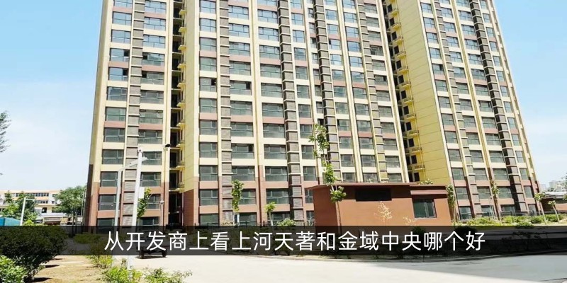 从开发商上看上河天著和金域中央哪个好