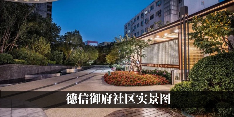 德信御府社区实景图
