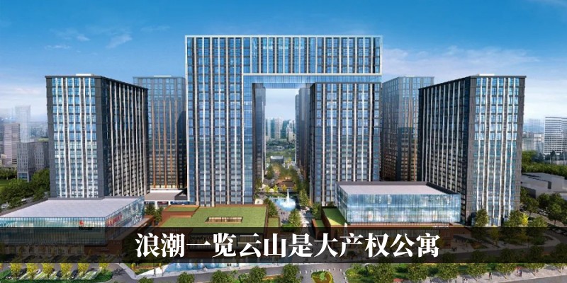 浪潮一览云山是大产权公寓