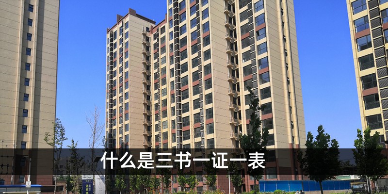 什么是三书一证一表