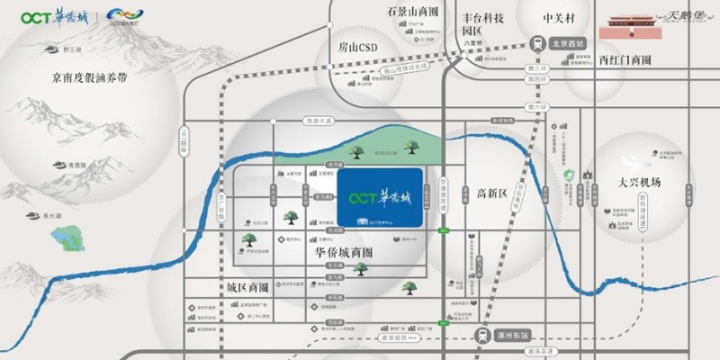 涿州华侨城交通环境好吗