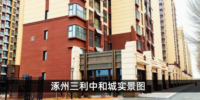 涿州三利中和城实景图