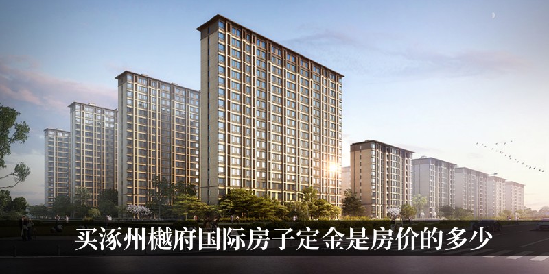 买涿州樾府国际房子定金是房价的多少