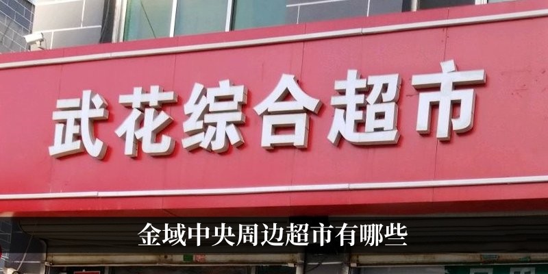 金域中央周边超市有哪些
