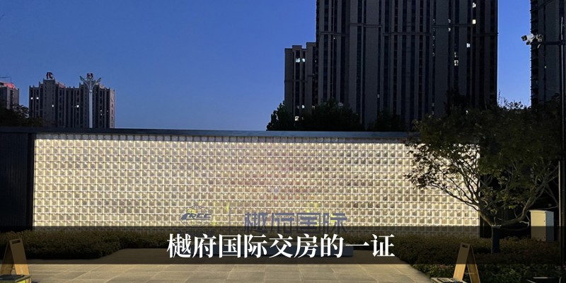 樾府国际交房的一证