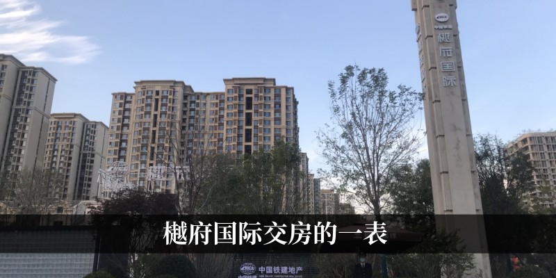 樾府国际交房的一表