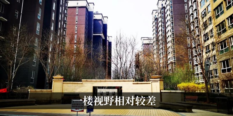 一楼视野相对较差
