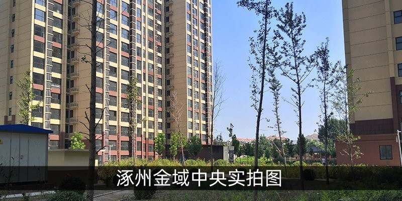 涿州金域中央实拍图