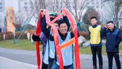 涿州华侨城2021年冬季趣味运动会(车轮滚滚选手)