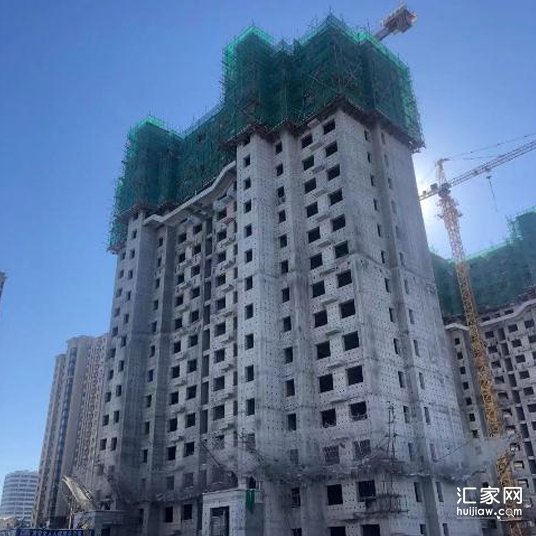 涿州华远海蓝城二期11月工程进度(22#楼)