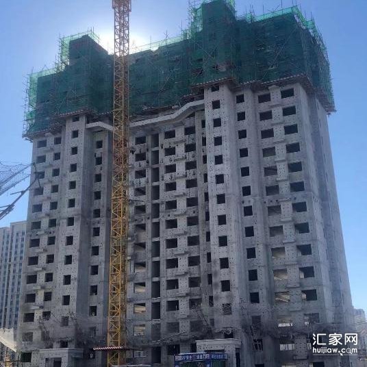涿州华远海蓝城二期11月工程进度(25#楼)