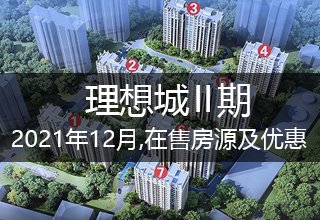 2021年12月,北京理想城二期在售房源及优惠政策