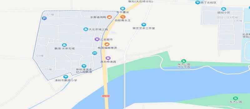 涿州水岸花城位置在哪？位置偏不偏？