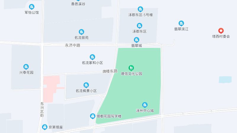 涿州涿郡东区位置在哪里？涿郡东区位置偏不偏？