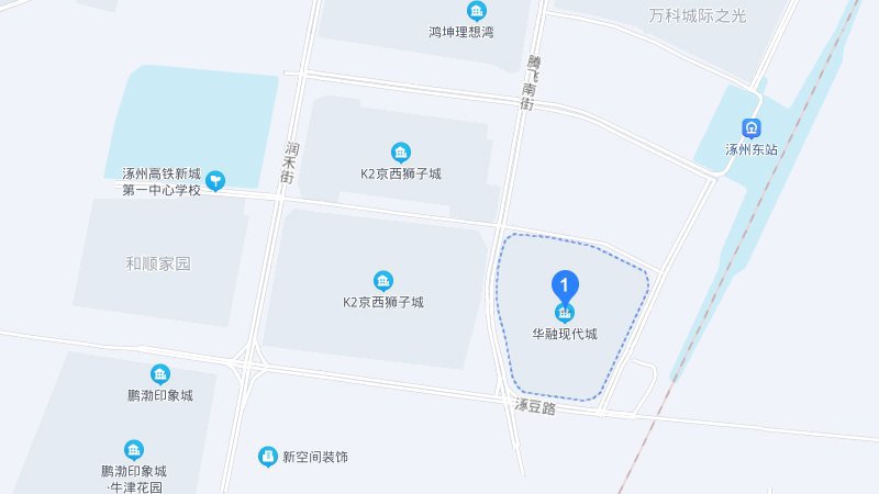 涿州华融现代城位置在什么地方？华融现代城属于哪个乡镇？