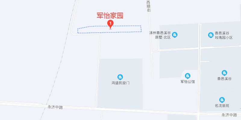 涿州军怡家园位置在哪里？军怡家园属于哪个街道社区？