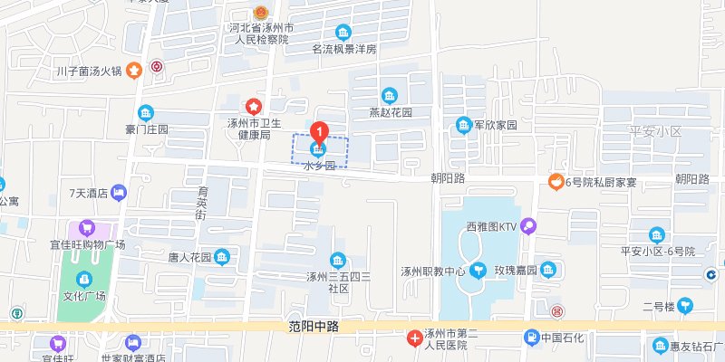 涿州水乡园位置在哪里？水乡园属于哪个社区？