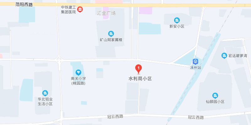 涿州水利局家属院位置在哪里？水利局家属院属于哪个街道社区？