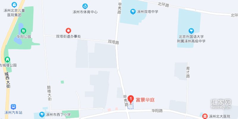 涿州富景华庭位置在哪儿？富景华庭属于哪个街道社区？