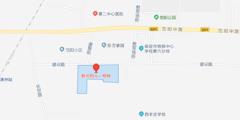 涿州新府阳光一号院位置在哪？新府阳光小区属于哪个片区？