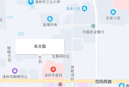 涿州东大街附近小区有哪些？出租房多少钱？