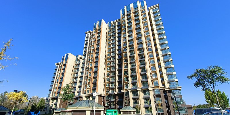 幸福城小区楼体实景