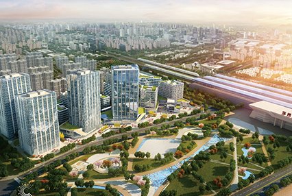 涿州三利中和城交通便利社区规划好