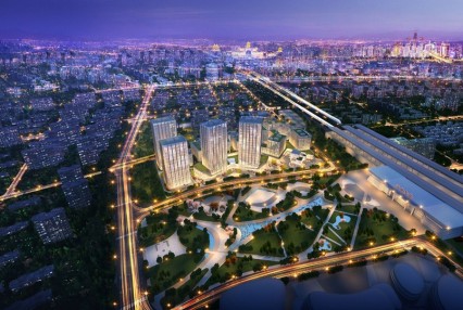 涿州万科城际之光 毗邻高铁新城学校的精装公寓