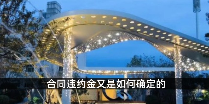 合同违约金又是如何确定的