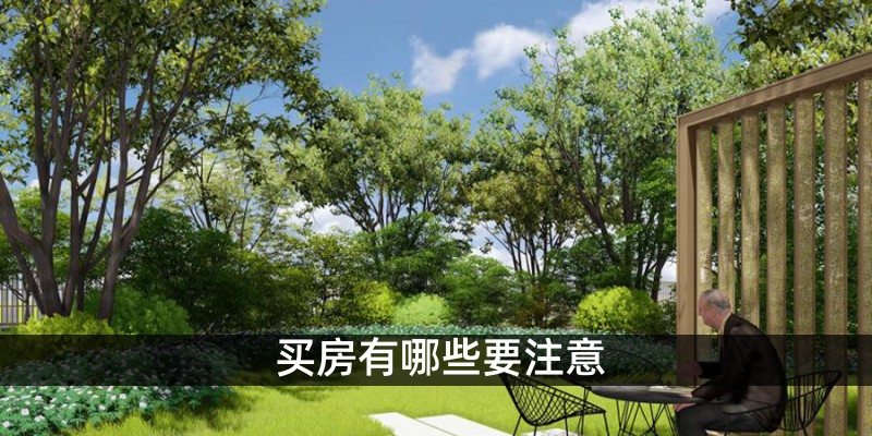买房有哪些要注意